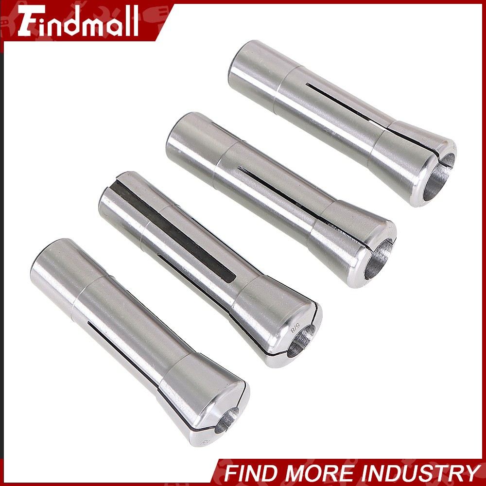 7Pcs Fractional R8 Collet Set 1/8" to 7/8" High Precision For Bridgeport