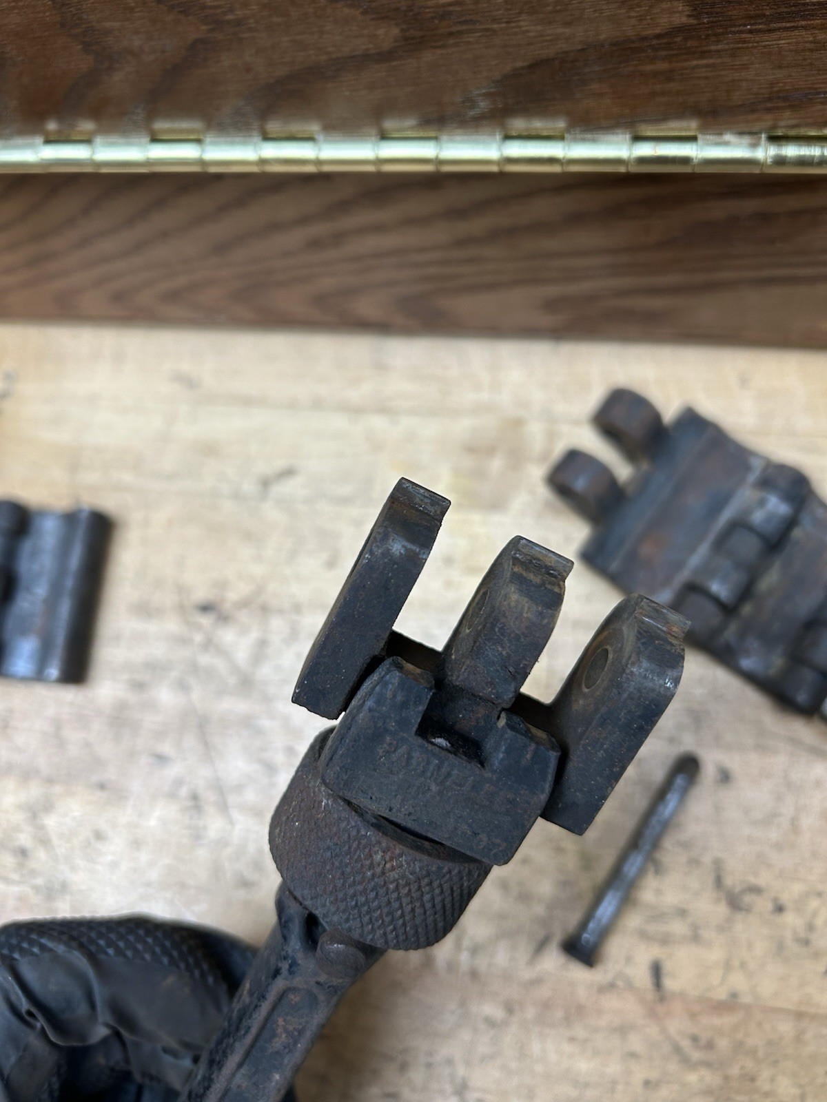 Antique Walworth Parmalee No. 1 Pipe Wrench With 4 Heads, RARE, Pat. 1907, USA