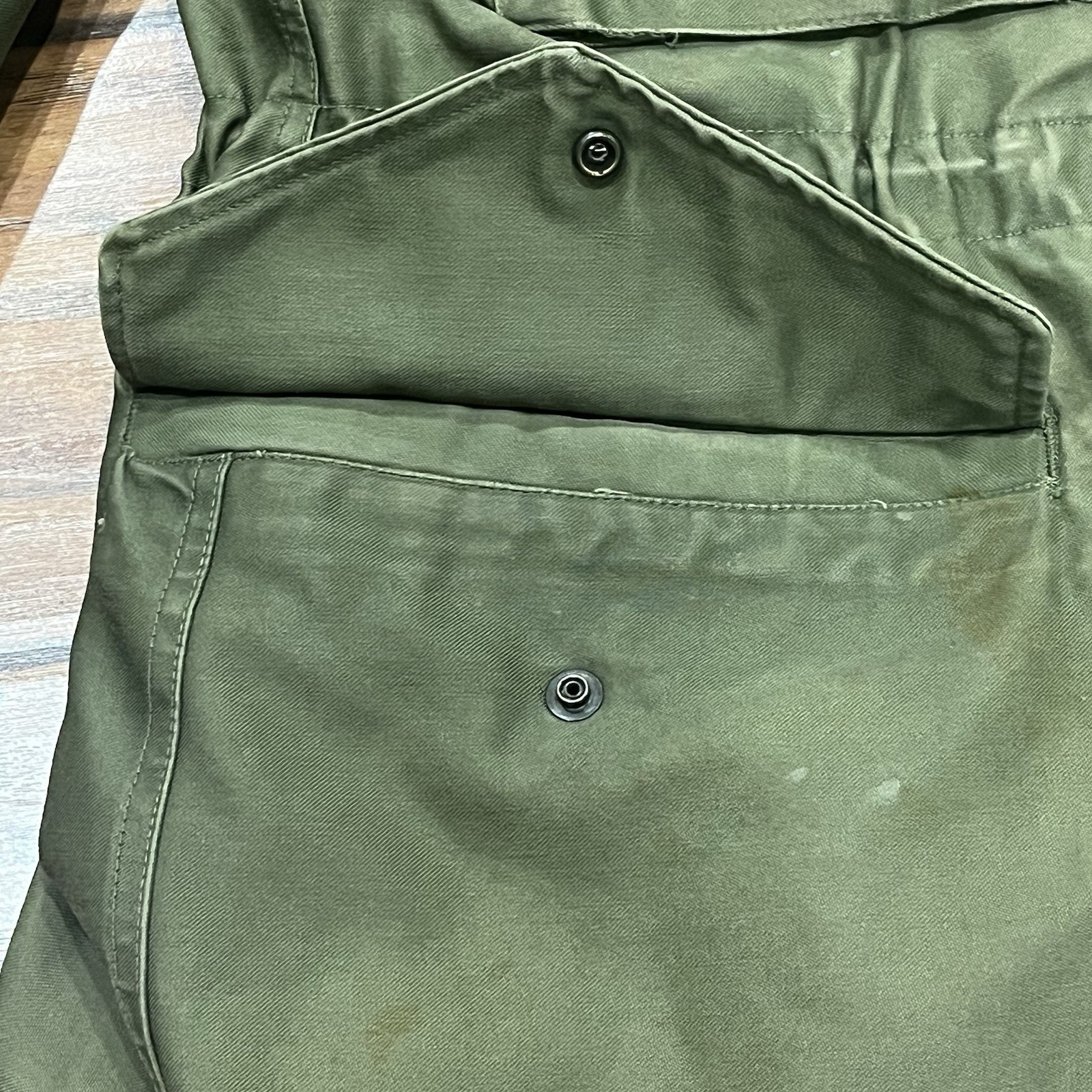 Vintage M-1951 Field Jacket OG 107 Mens Small Regular W/Liner Military READ!!!!