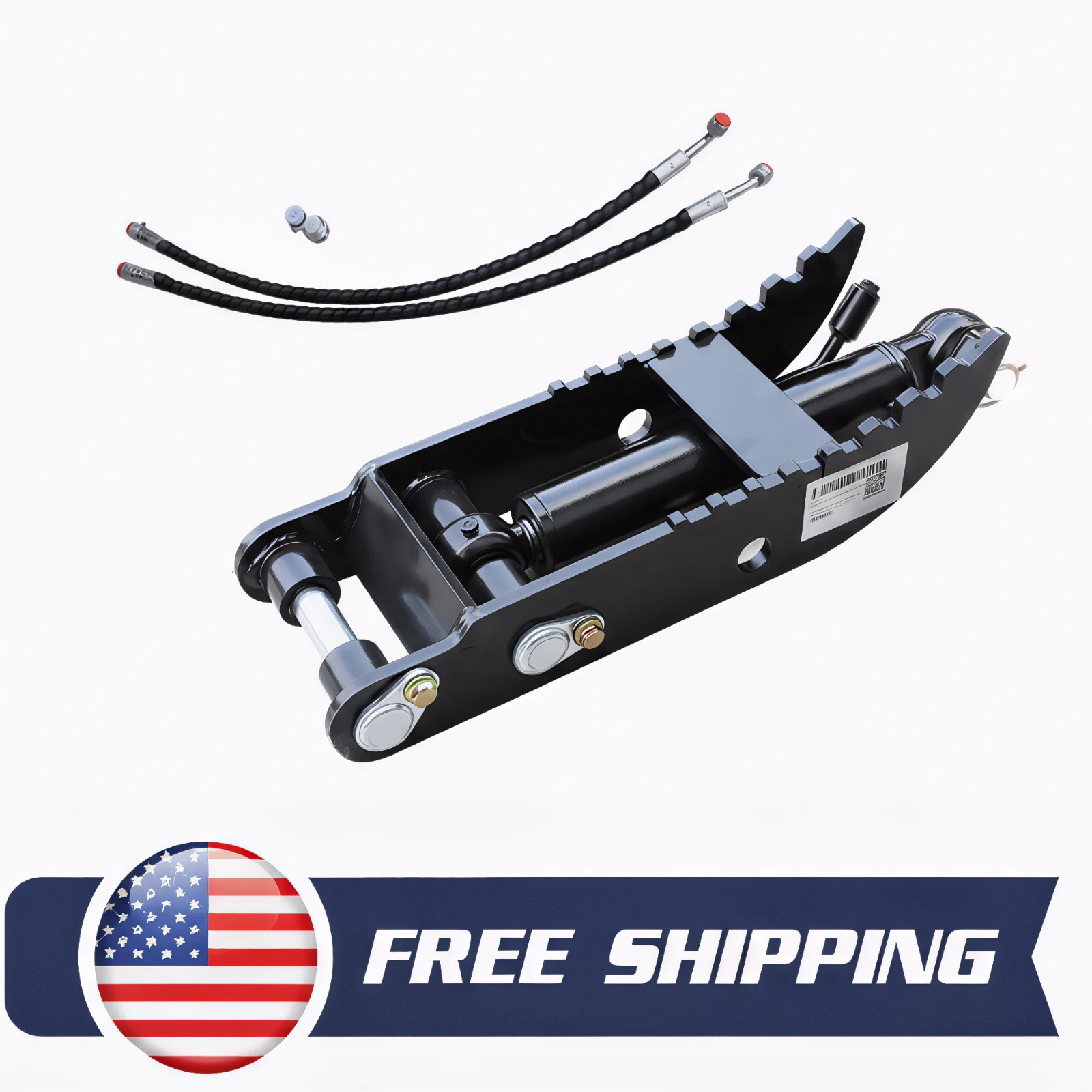 1-1.5Ton Mini Excavators Small Digger Attachment Kit Hydraulic Thumb Clip Clamp