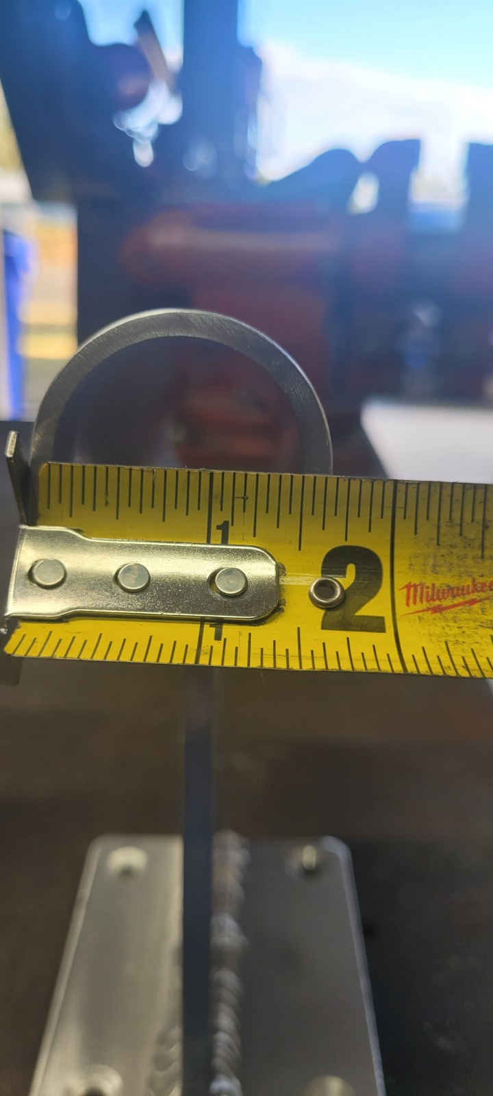 1 1/4" Inside Diameter Shallow Water Anchor ANGLED Transom / Stern Mount.