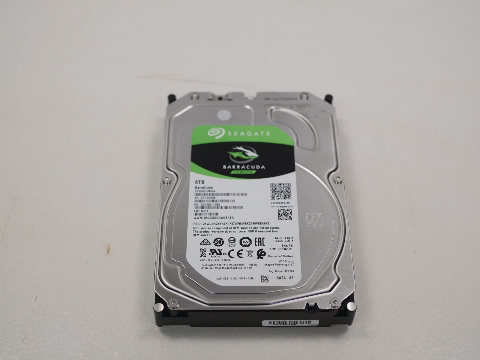 Seagate Barracuda 8TB Internal HDD 5.4K 6Gbps 3.5" ST8000DM004 *VOLUME DISCOUNT