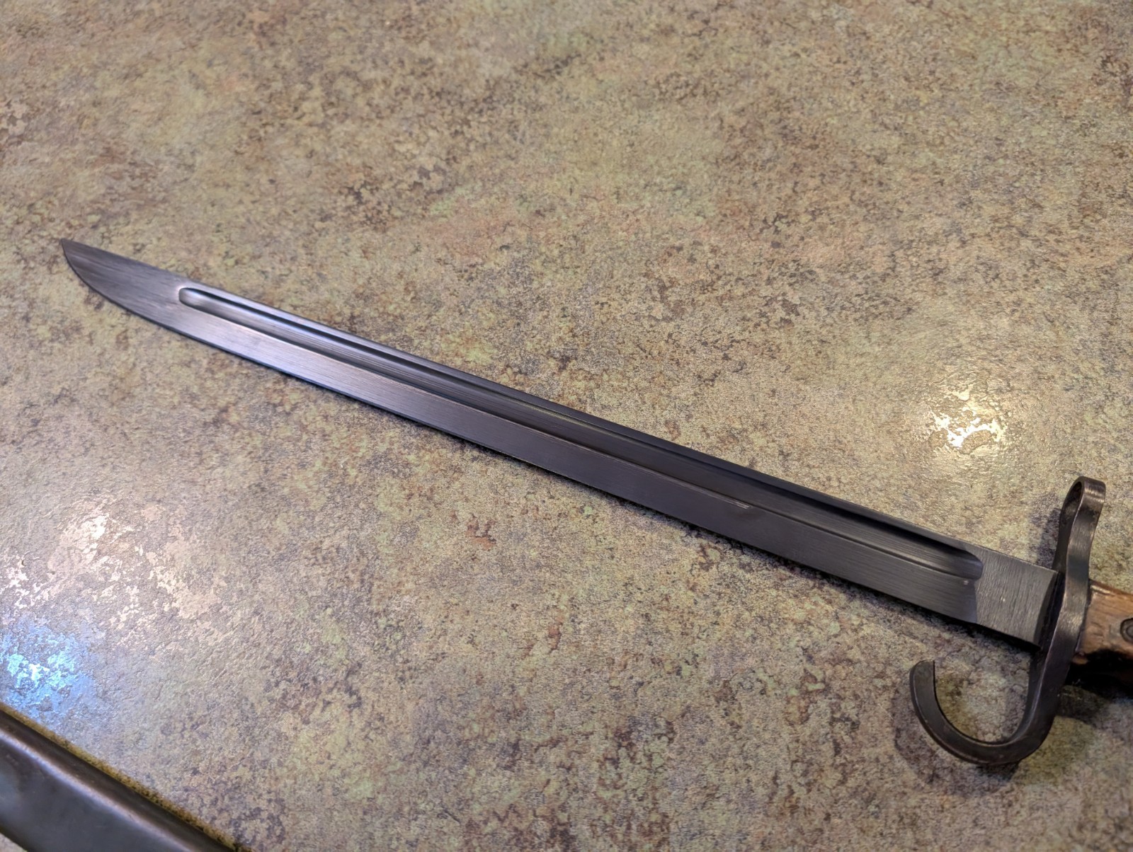 Vintage Japanese WWII Arisaka Model 30 Bayonet with Original Scabbard