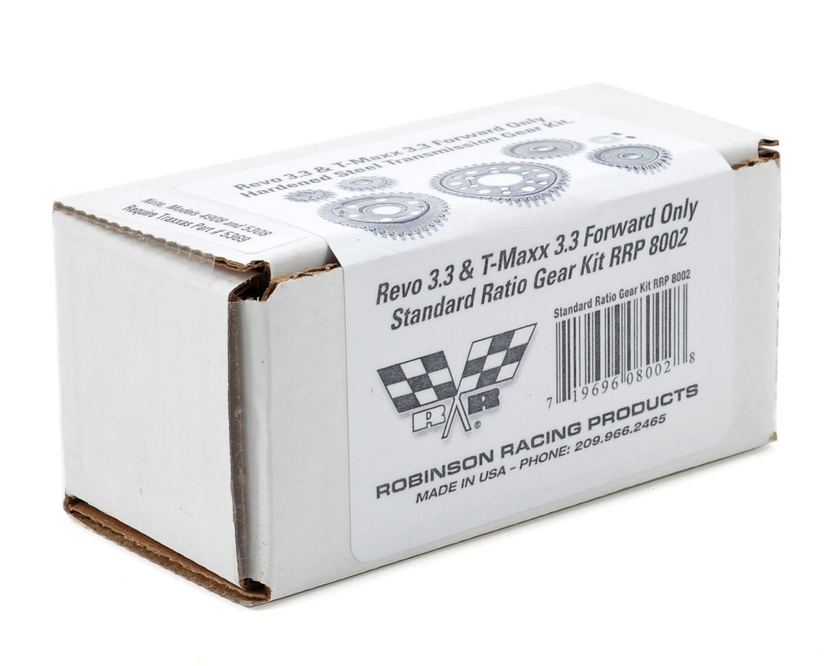 Robinson Racing Steel Forward Only Gear Kit for Traxxas 3.3 T-Maxx/Revo