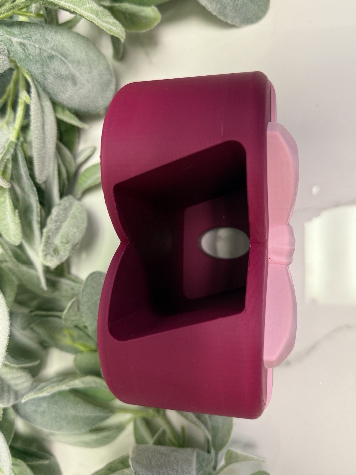 Bow Heart Hand Soap Holder Bath and Body Works Valentines Day