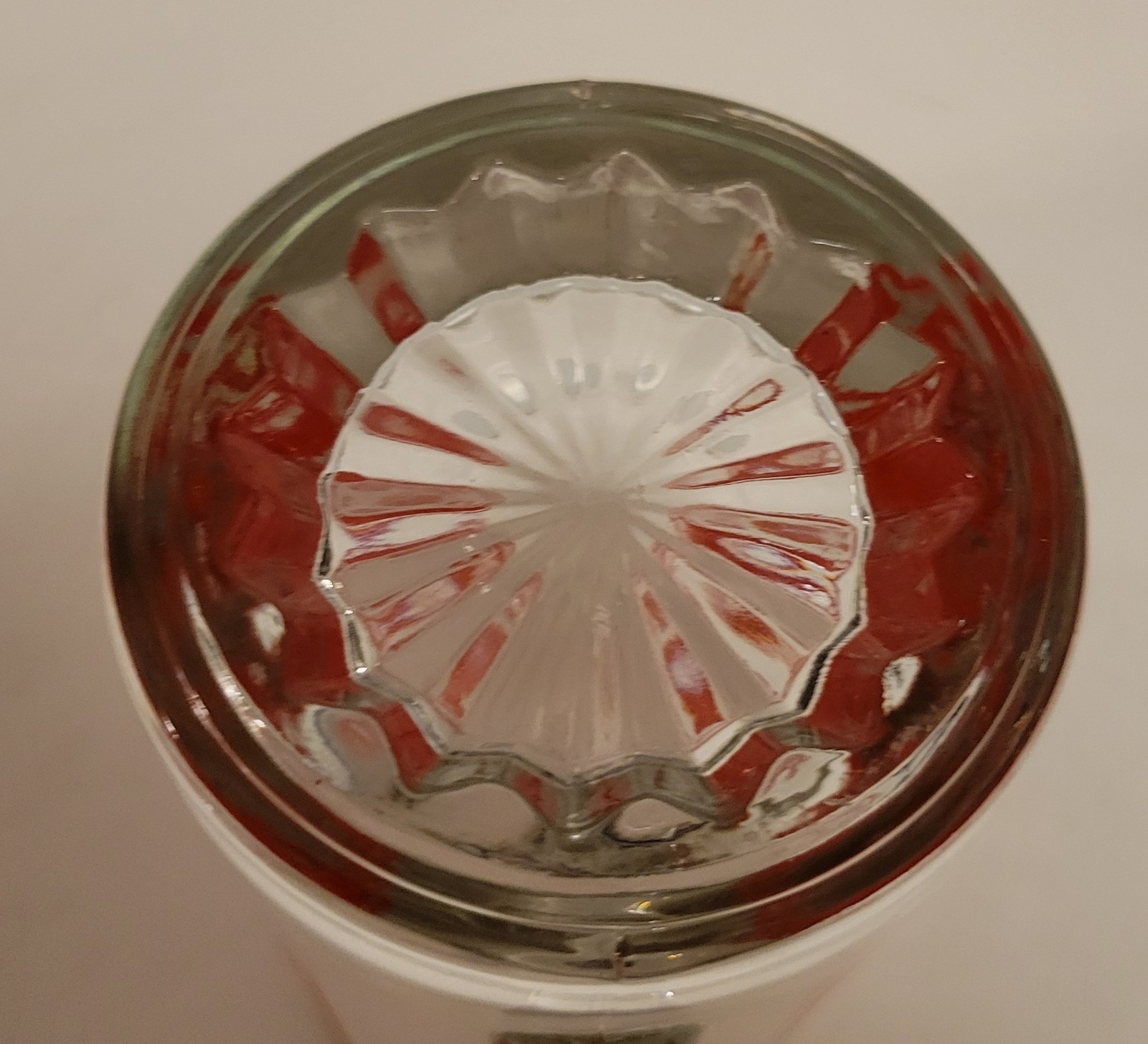 Stag Beer Glass Beer Mug Double Sided Breweriana Vintage