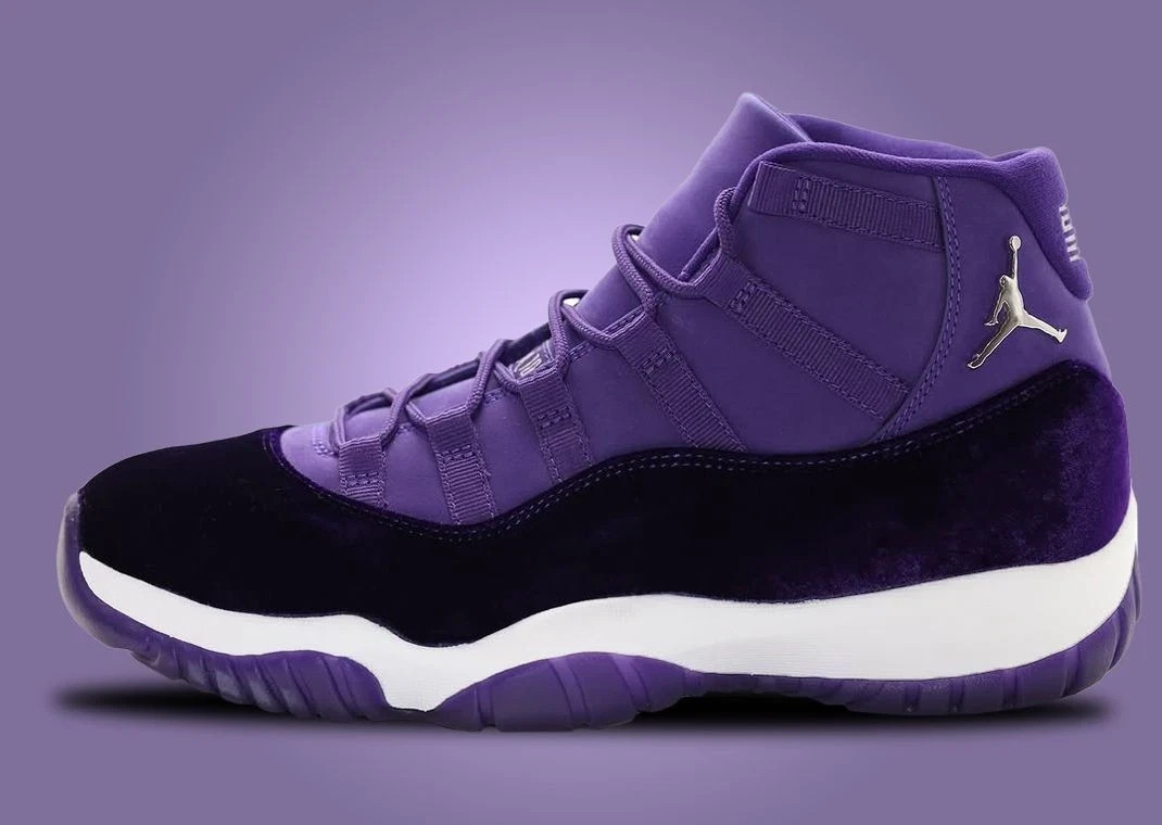 Jordan 11 “Purple Rain” For Prince Men's Size US 7-12