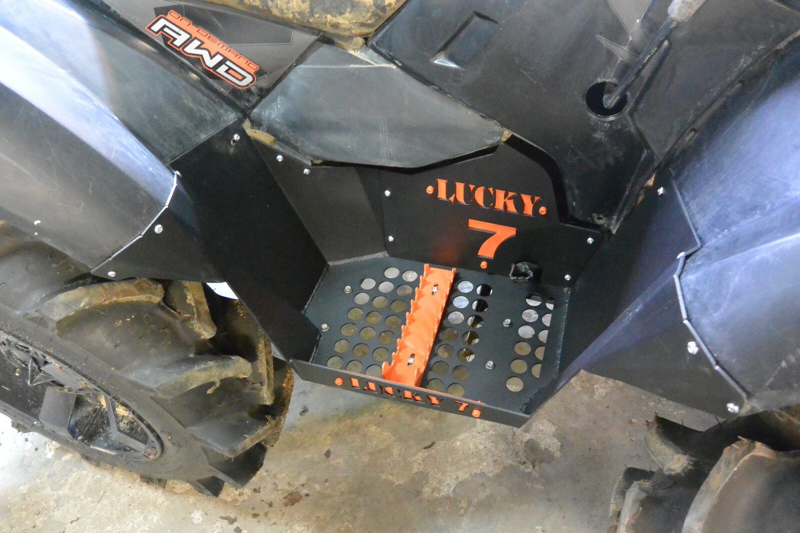 2016-2023 Polaris Sportsman Highlifter 850 & 1000 Metal Floorboards Footwells