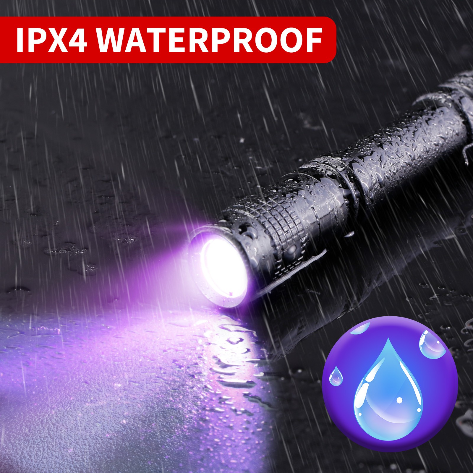 20PACK EDC UV Flashlight Pen Light 395nm Black Light for Pet Urine Detection