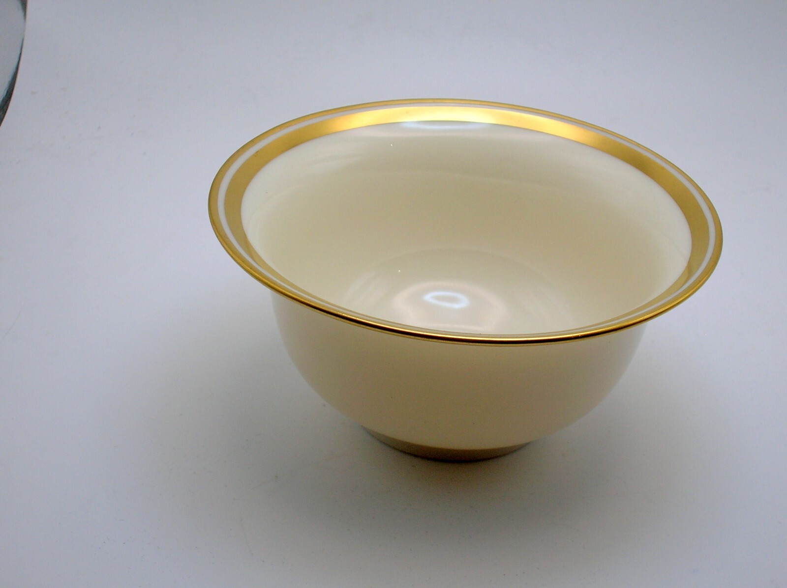 1 X LENOX BOULLION OR SOUP LINER 4 1/8" IN DIAMETER FOR SILVER HOLDER/MORE AVAIL