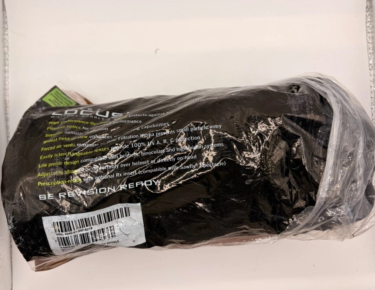 Revision Desert LOCUST US Military Goggle Foliage Green 4240-01-547-6218 NEW