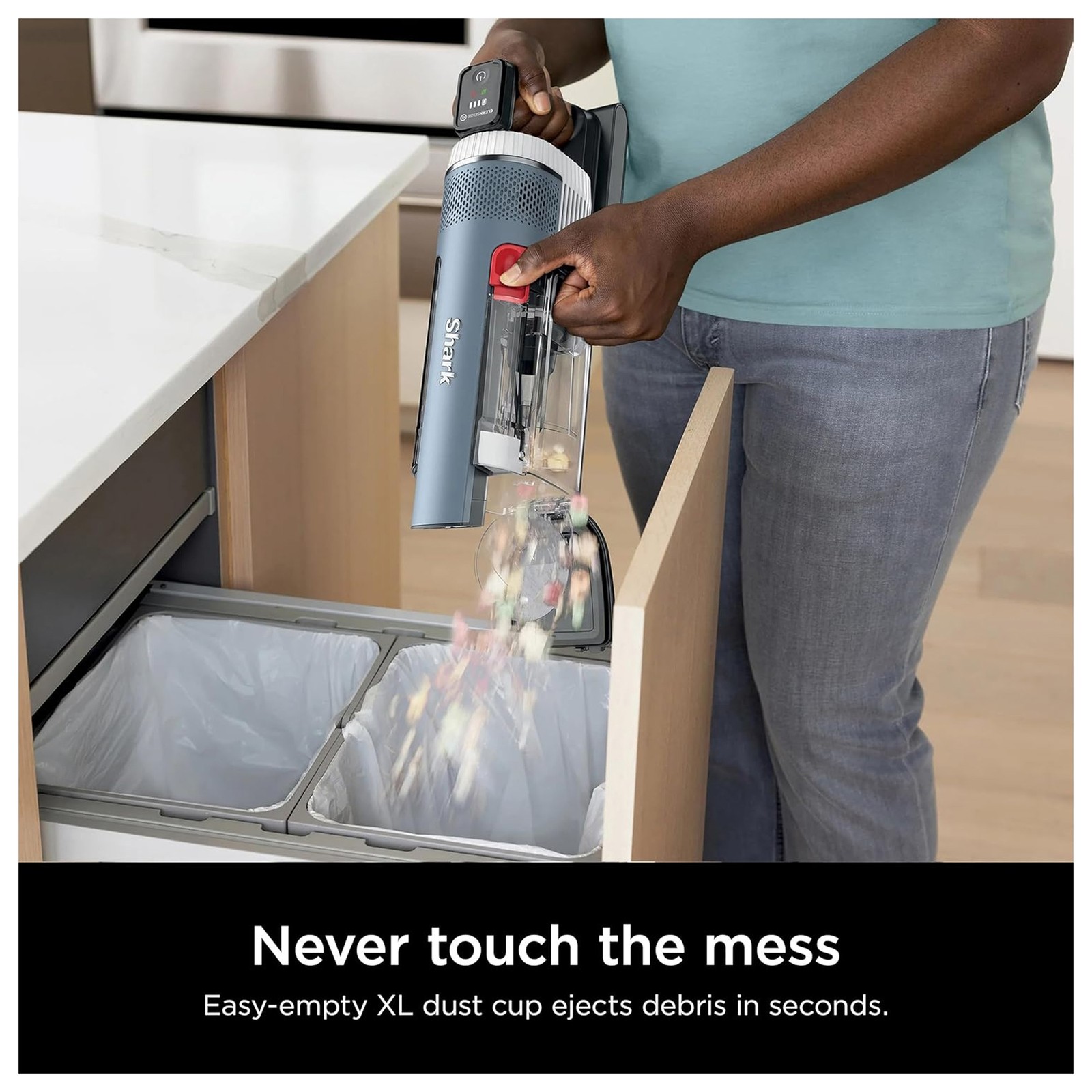 Shark Stratos Cordless Vacuum with Clean IQ, Certified Refurbished