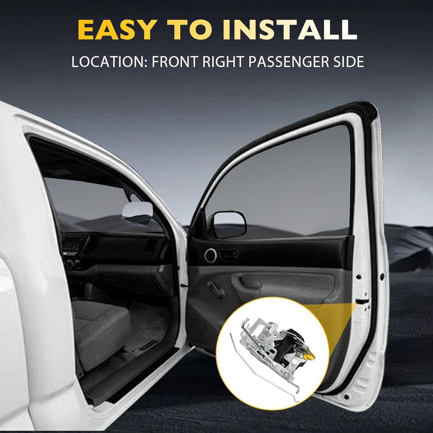 69310-04010 Front Right Door Lock Latch Actuator Compatible with Toyota Tacoma 1