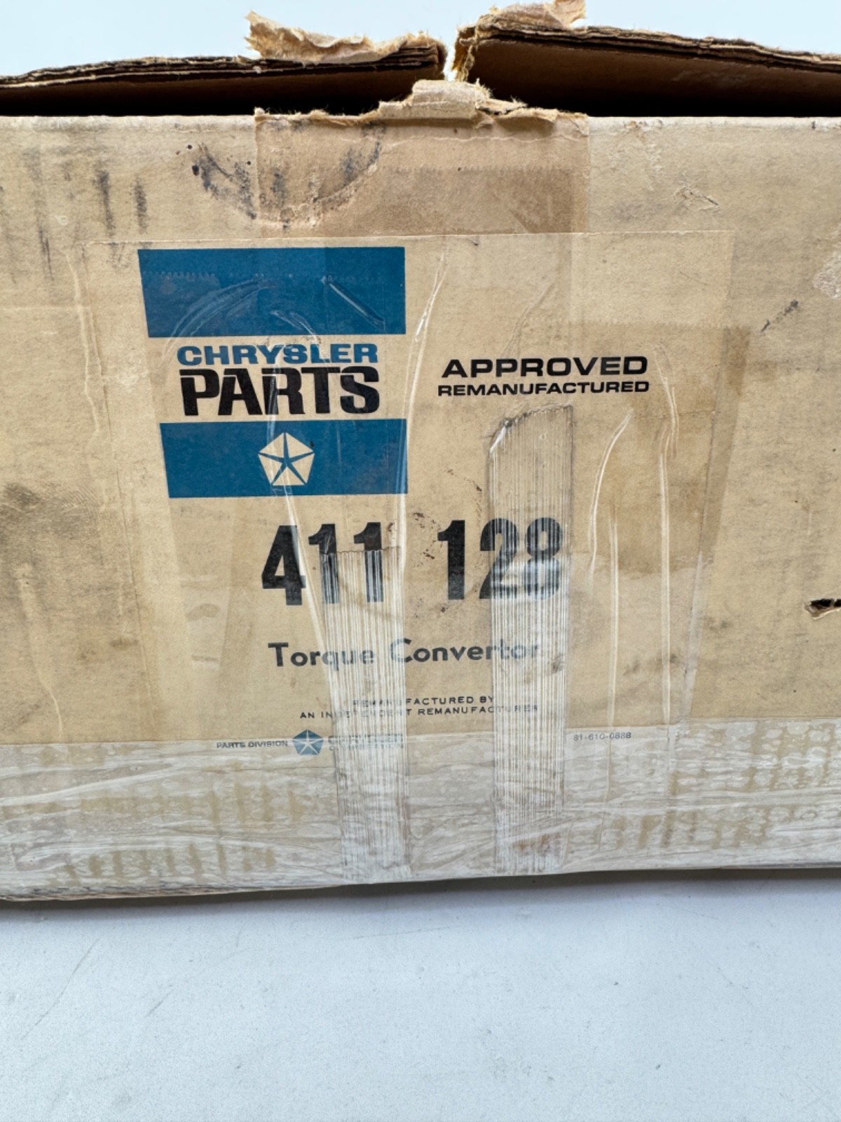 Mopar Approved Remanufactured Torque Converter 411 128