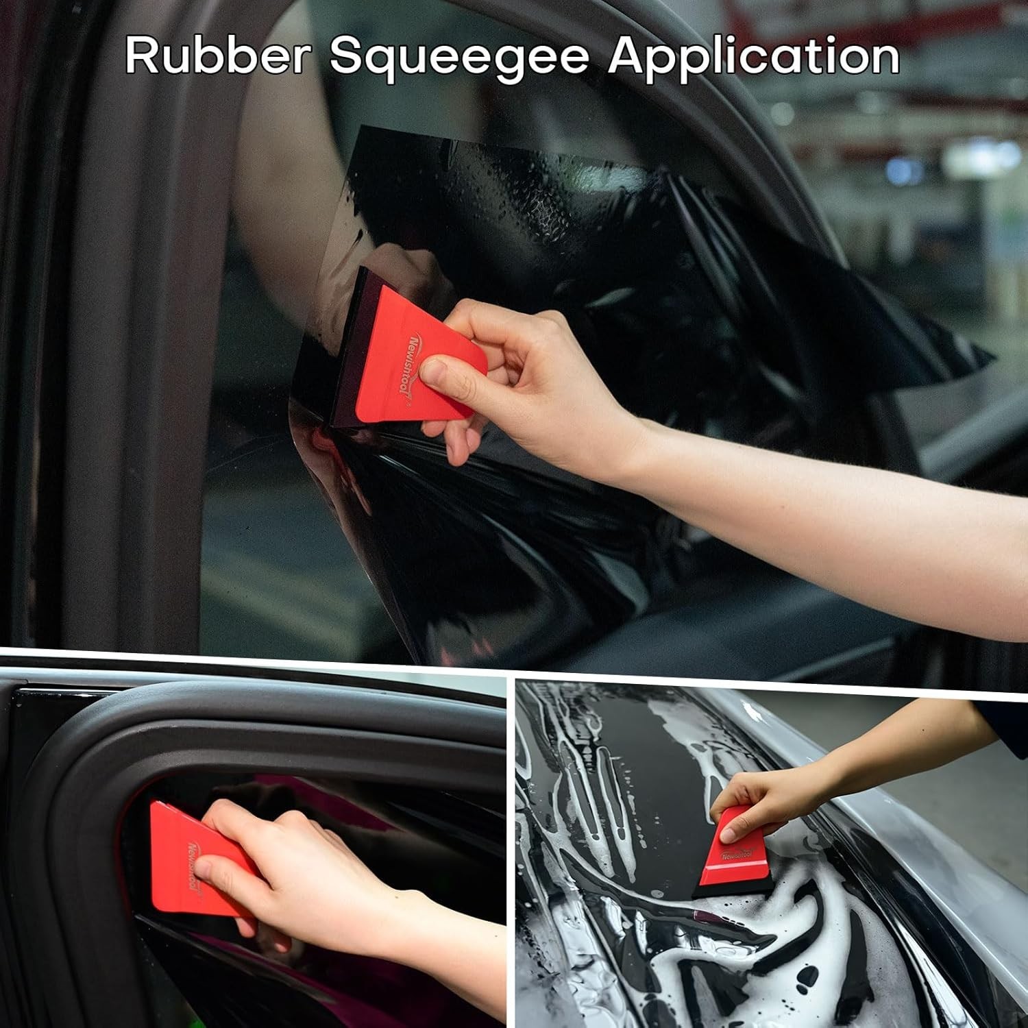 Window Tint Kit Vinyl Wrap Tool for Car Tinting Tools Windshield Large