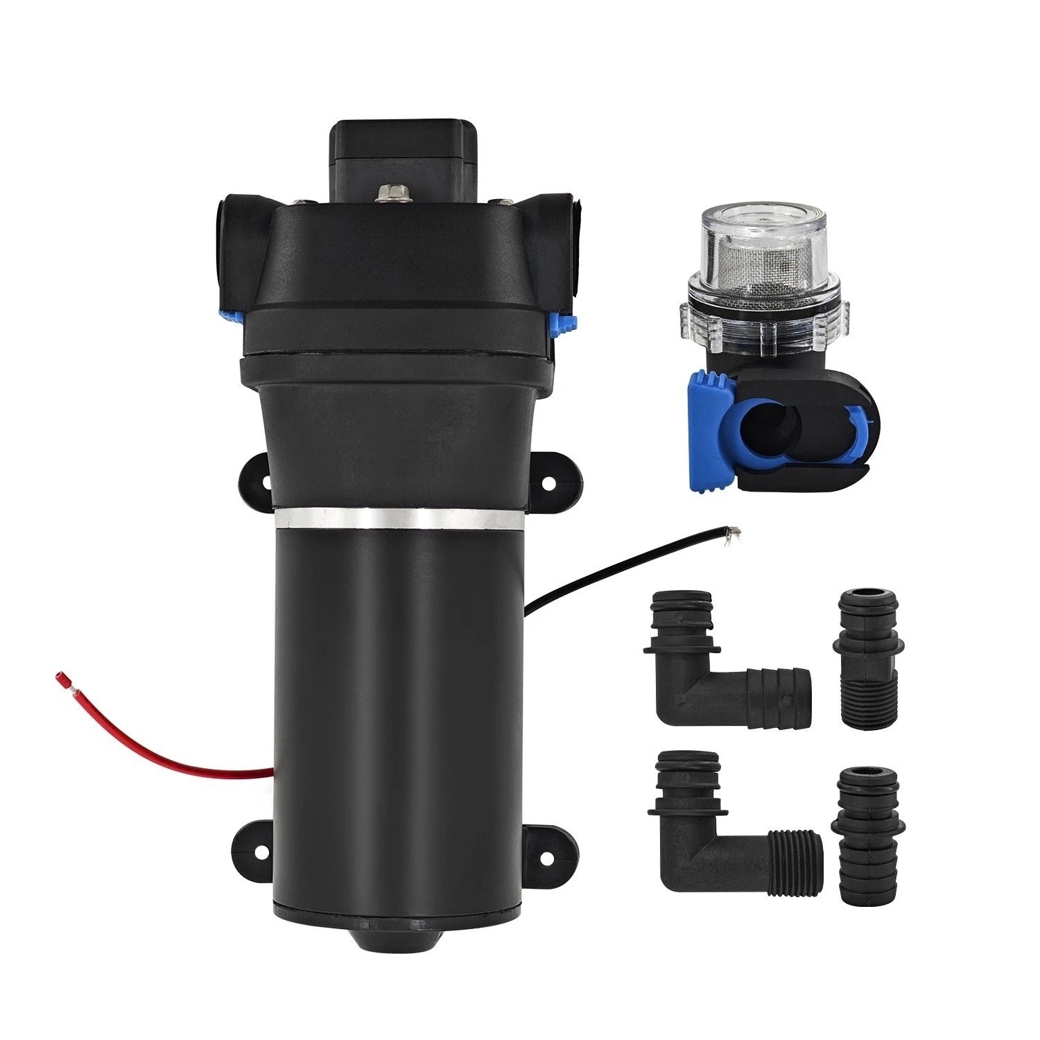 04325143A New 12V Water System Pump 4.5 GPM 40 PSI Fits For Flojet USA