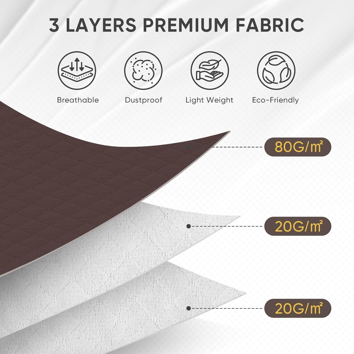 6 Pack Clothes Storage Bags, 24 Gallon Storage Containers with Reinforced Handle