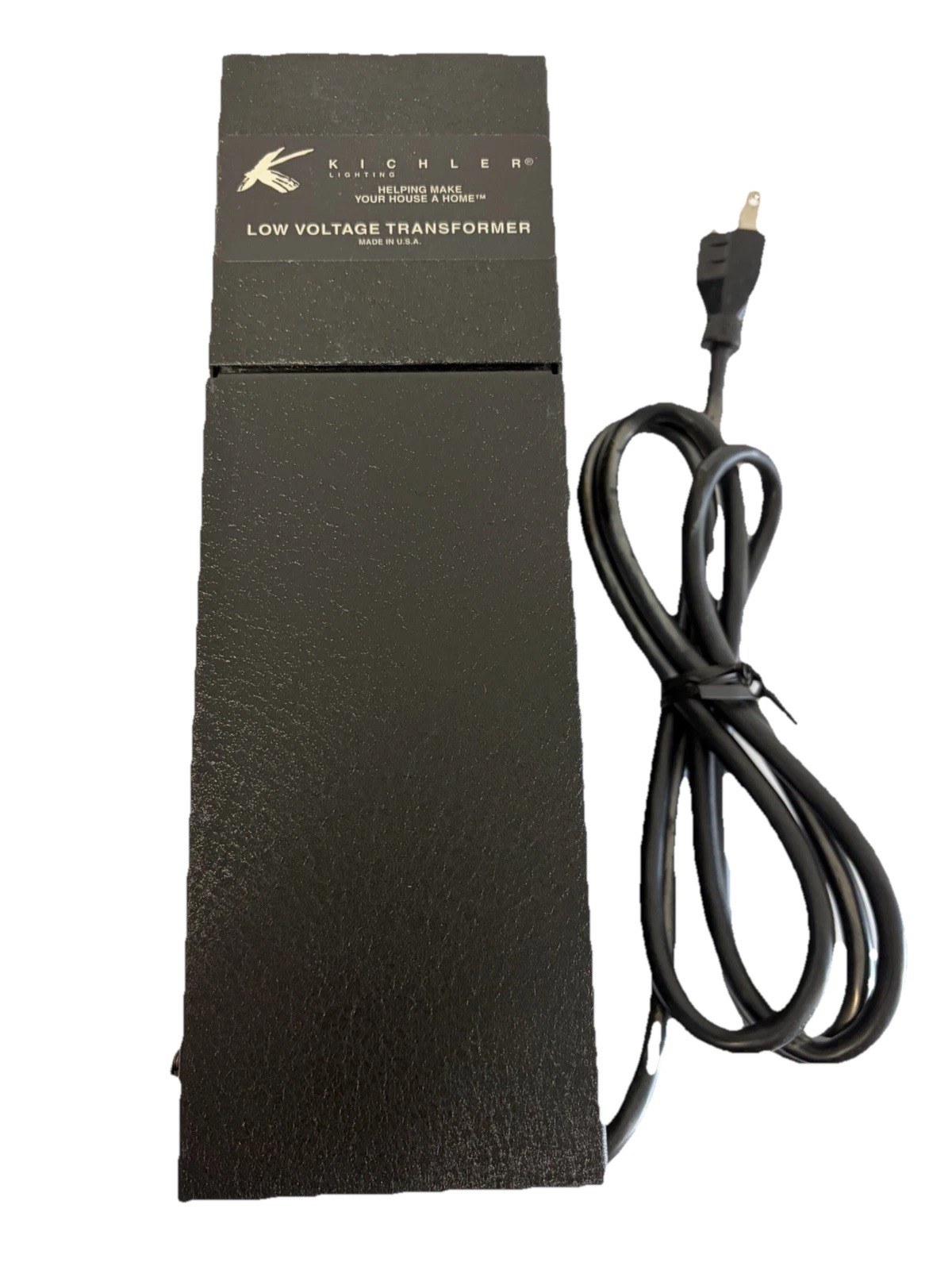Kichler K-15513-BK Low Voltage Landscape Lighting Transformer w/ Timer