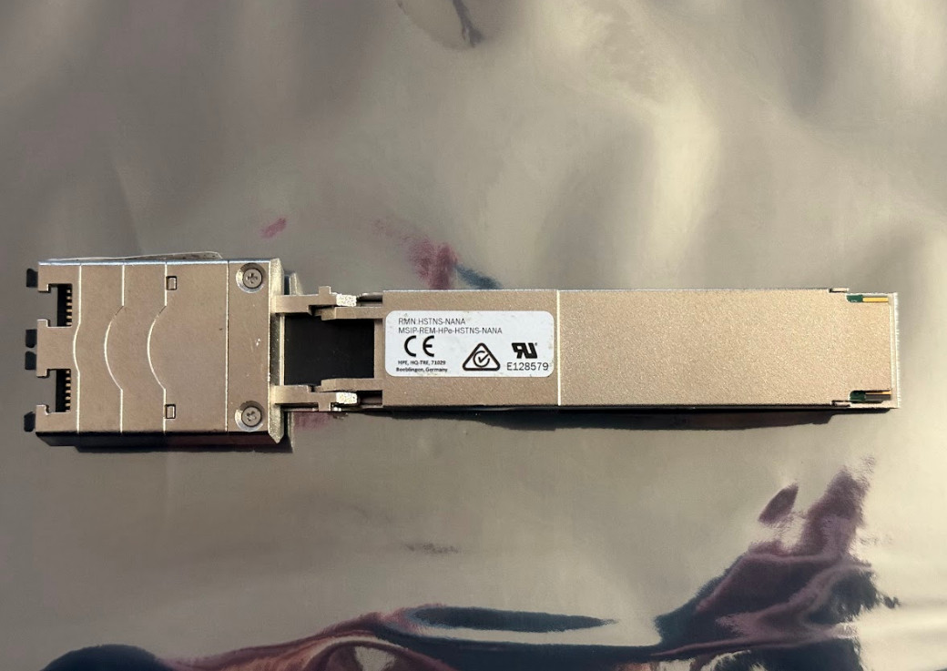 838327-B21 HPE Synergy Dual 10GBASE-T QSFP+ 30M RJ-45 Transceiver 857498-001