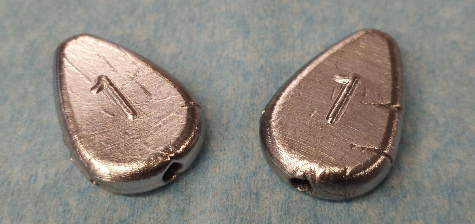 1 oz No Roll Sinker Mold - 16 CAVITY Production Mold