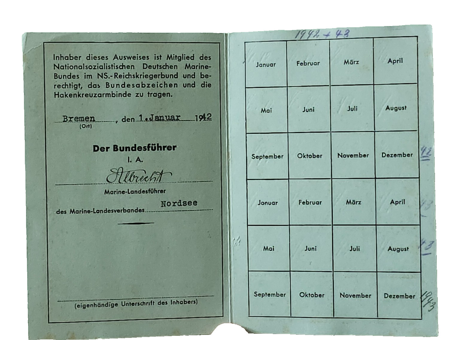 WW2 Germany: General guard regulations for the SA. 1939