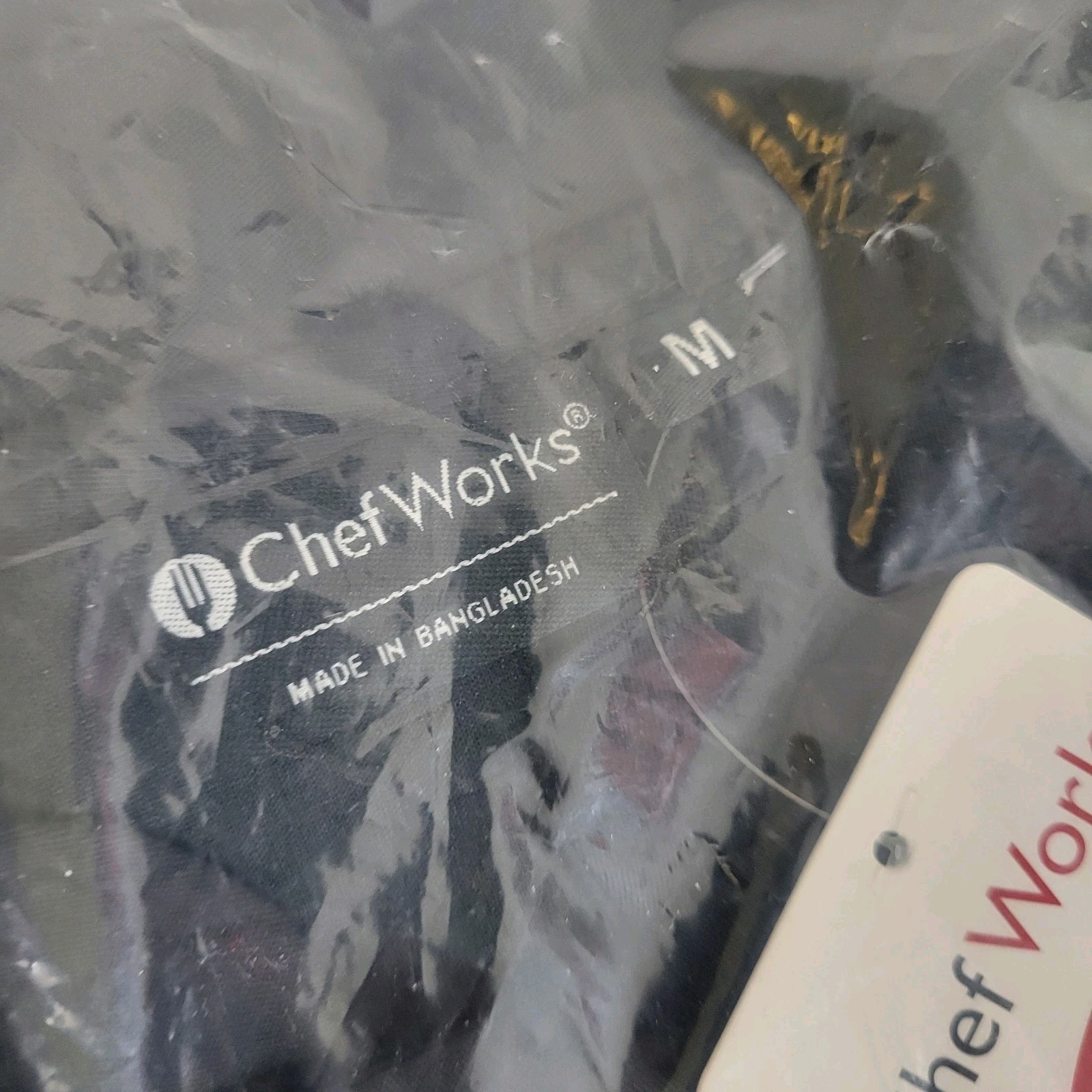 Mens Medium Montreal Cool Vent Chef Coat Shirt Black Double Breast Performance