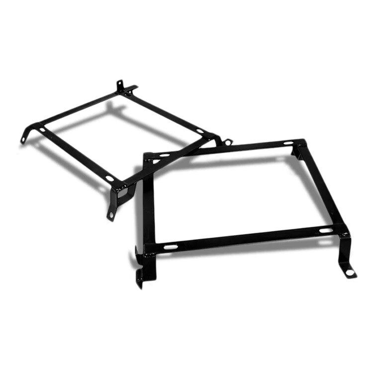 PAIR FOR 88-91 HONDA CRX CR-X LOW MOUNT RACING SEAT BRACKET ADAPTER NEW