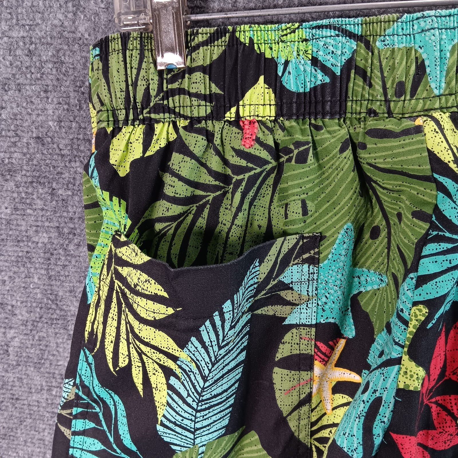 Chef 360 Utility Jogger Chef Pants Mens Small Multi Tropical Stretch 7 Pocket