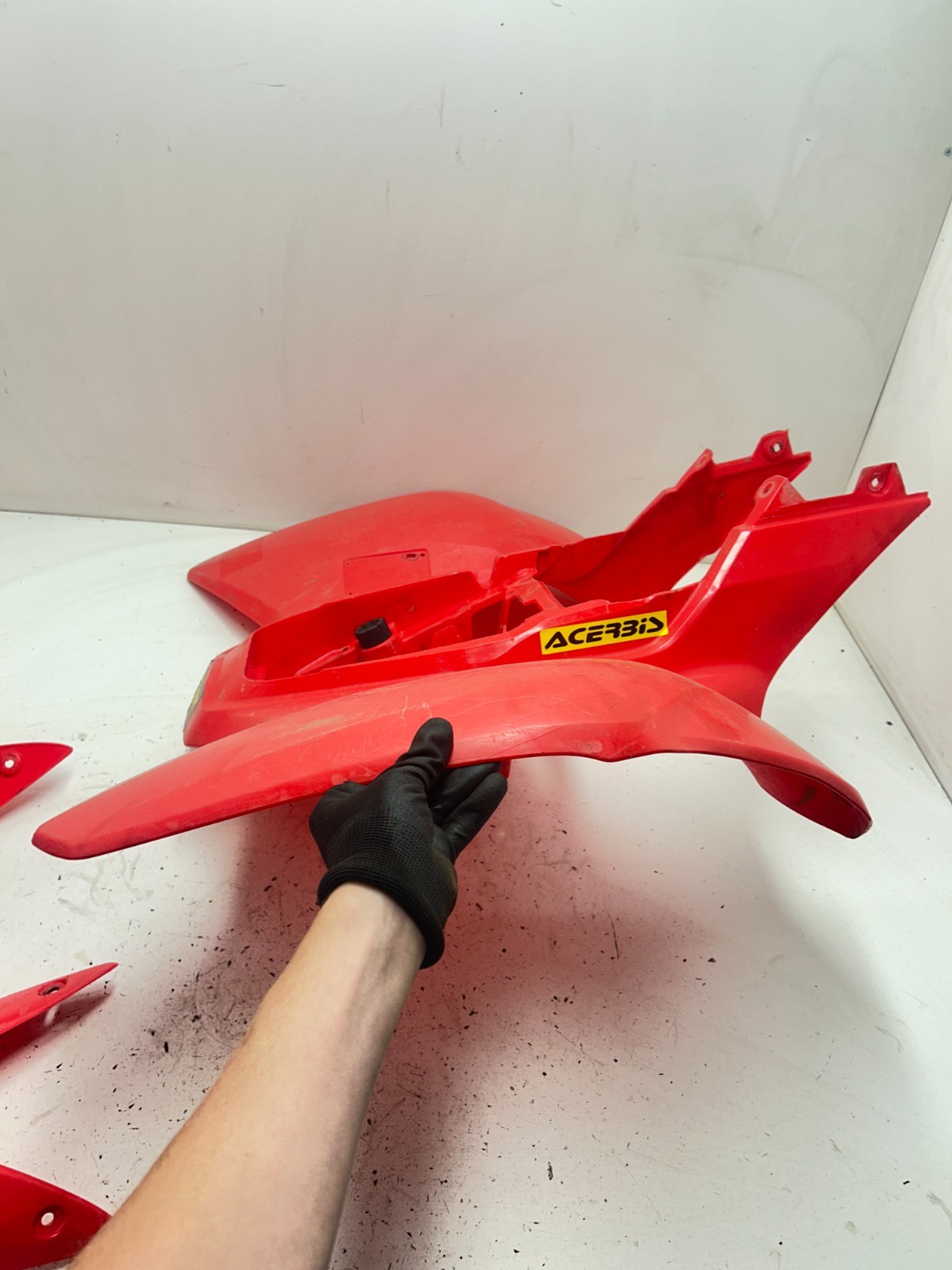 07 Honda Sportrax TRX250EX Trx 250 Ex OEM Plastic Fender Fairing READ DESCRIPTIO