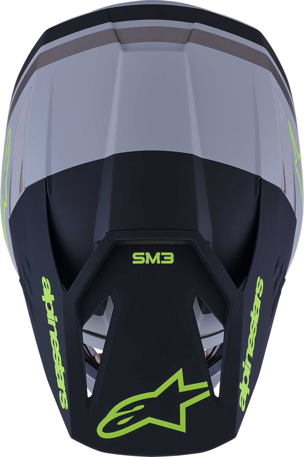 NEW Alpinestars SM3 RADIUM Dirt Bike MX Motocross Helmet Matte Gray All Sizes