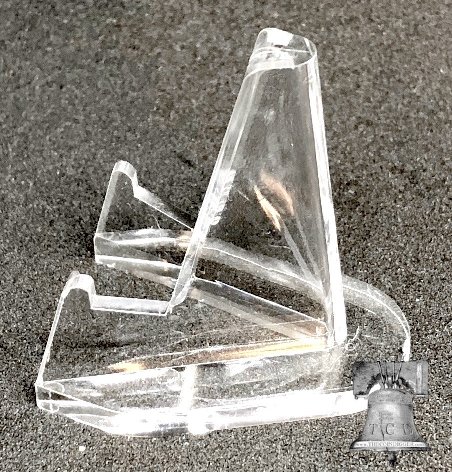 10 Display Stand Easel for Pocket Knives Small Knife Stands USA Air-tite CLEAR