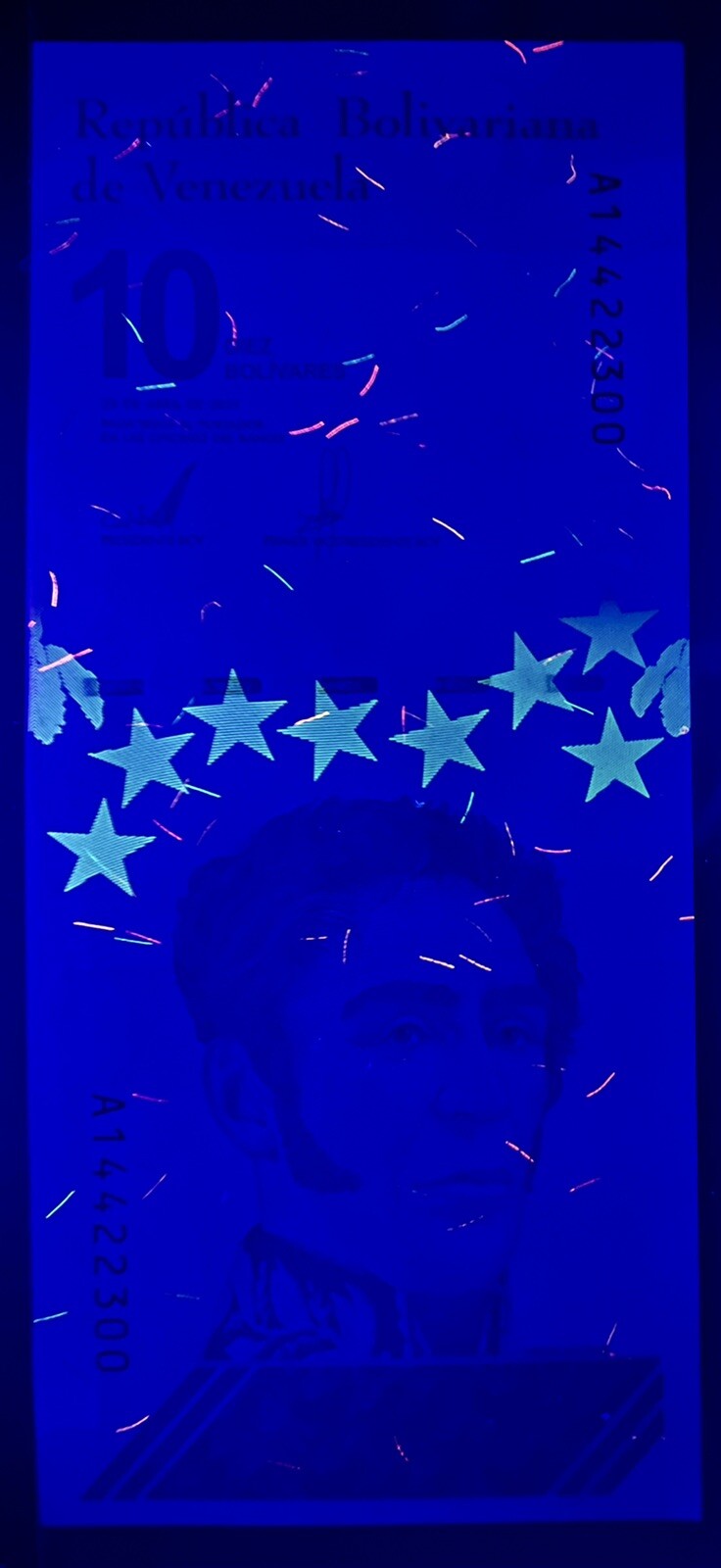 VENEZUELA 10 DIGITALES 2021 qty 5 UNC 10 million bolivar soberano New USA