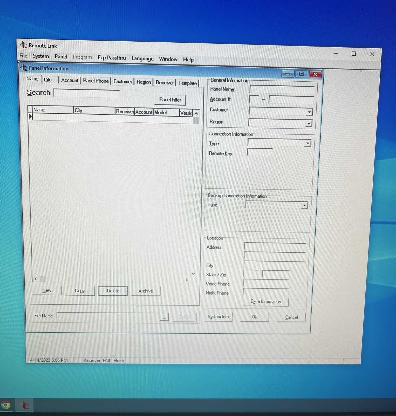 DMP Remote Link Programming Software Tools Programmer REV - 2.52 - 09.02.2025