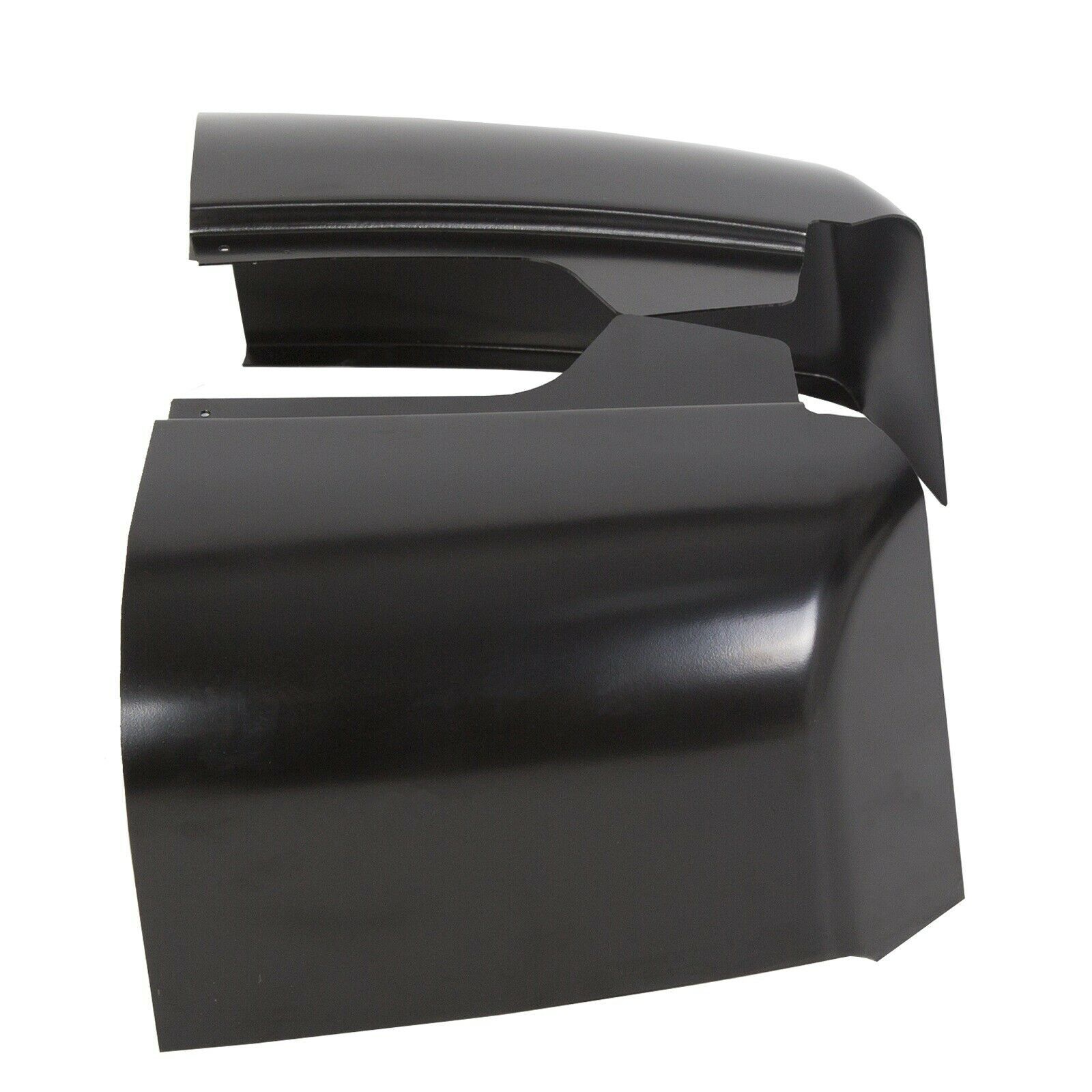 Rocker Panels Cab Corners For 07-13 Chevy Silverado Sierra Truck Regular Cab 2dr