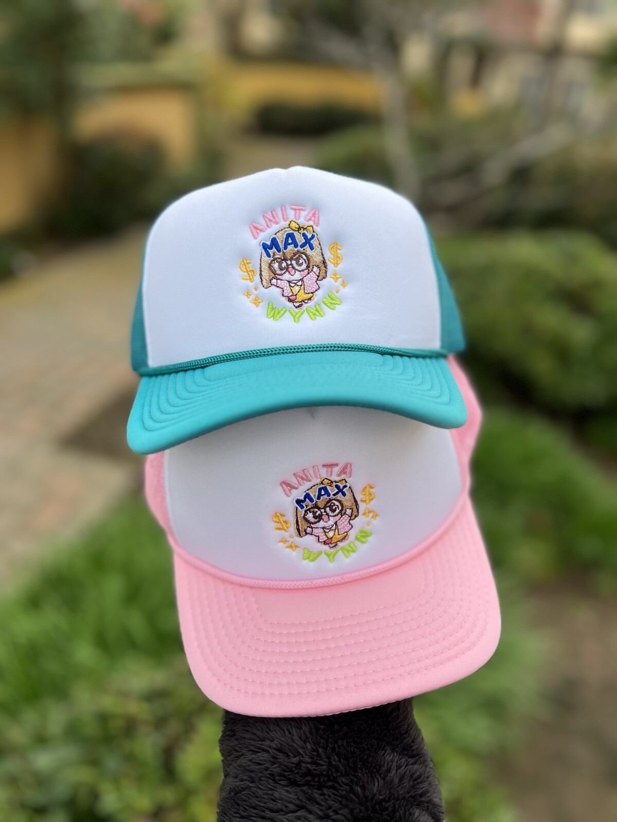 Anita Max Wynn Hat Turquoise One Size Seol Garcia Collab