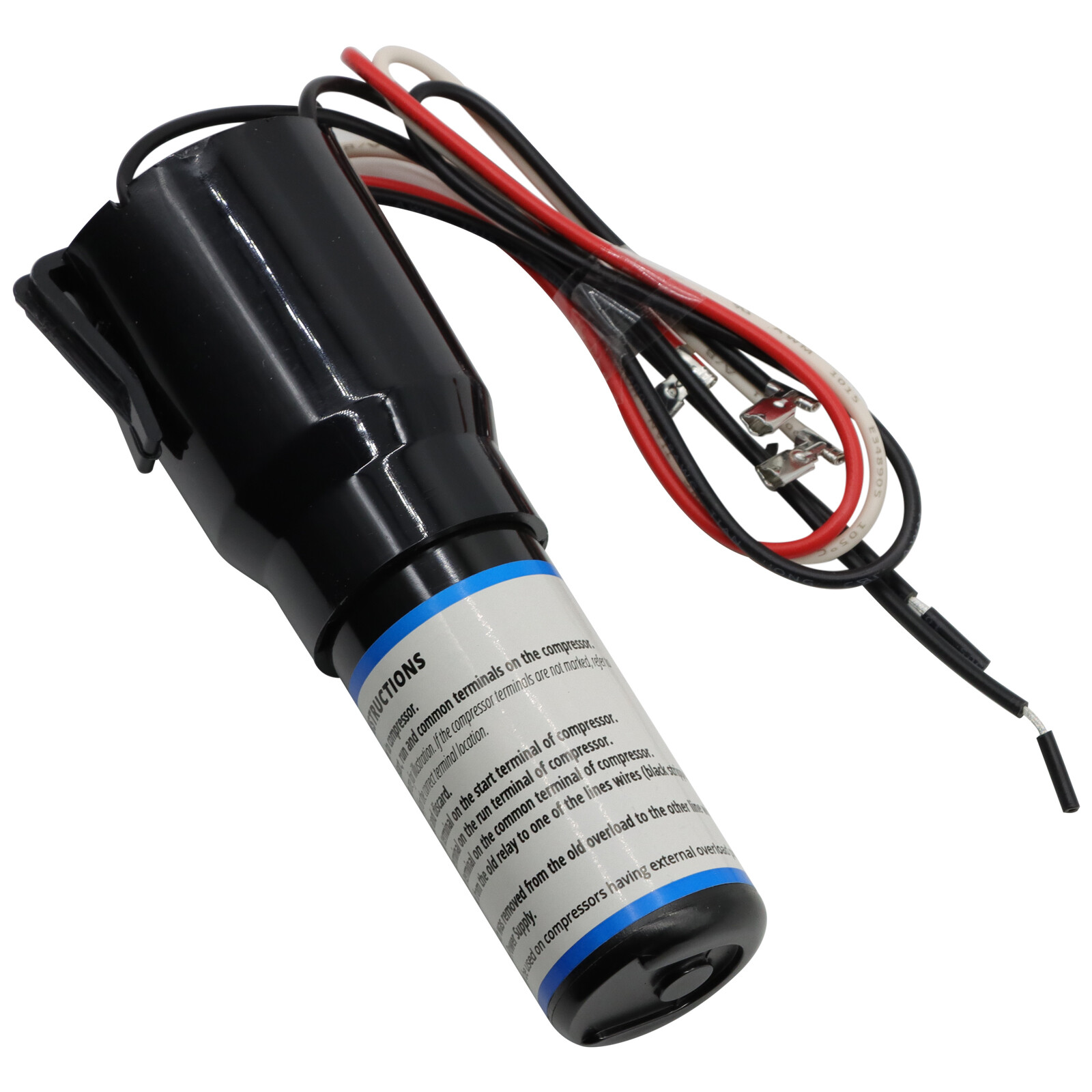 3Pcs RCO210 3 in 1 Relay Hard Start Capacitor Kits Refrigerator 1/2 HP 115VAC