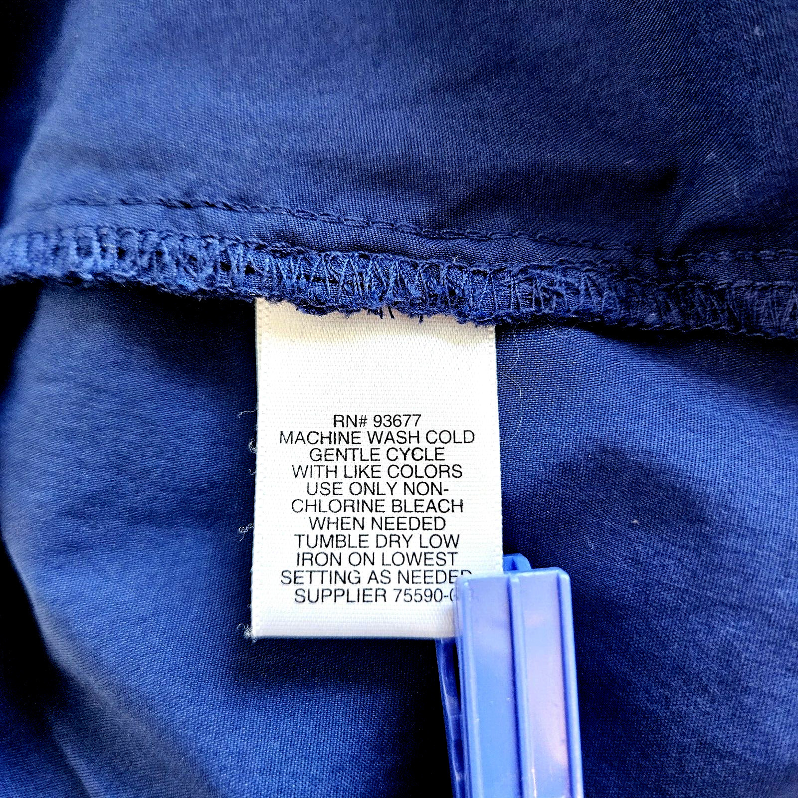 Liz Claiborne Blue Floral Lace Skirt Sz 12 Waist 32" Boardroom Chic Office Core