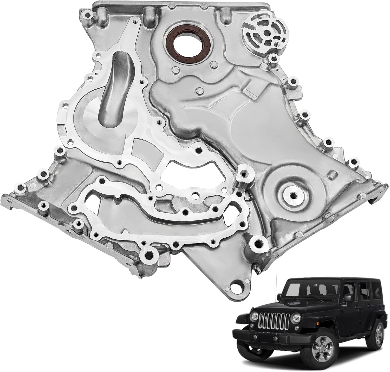68079232AB Engine Timing Chain Cover for 2012-2018 Jeep Wrangler 3.6 3.6L V6 new