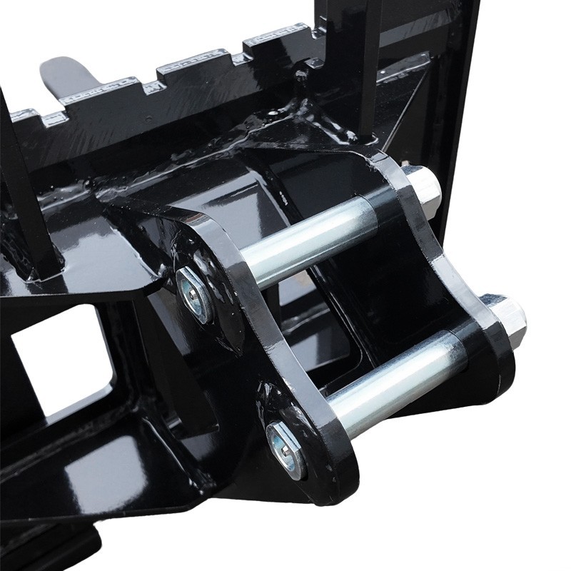 Pallet Fork for 1-2T Mini Excavator, Adjustable Stabilizer Bar, Free Shipping