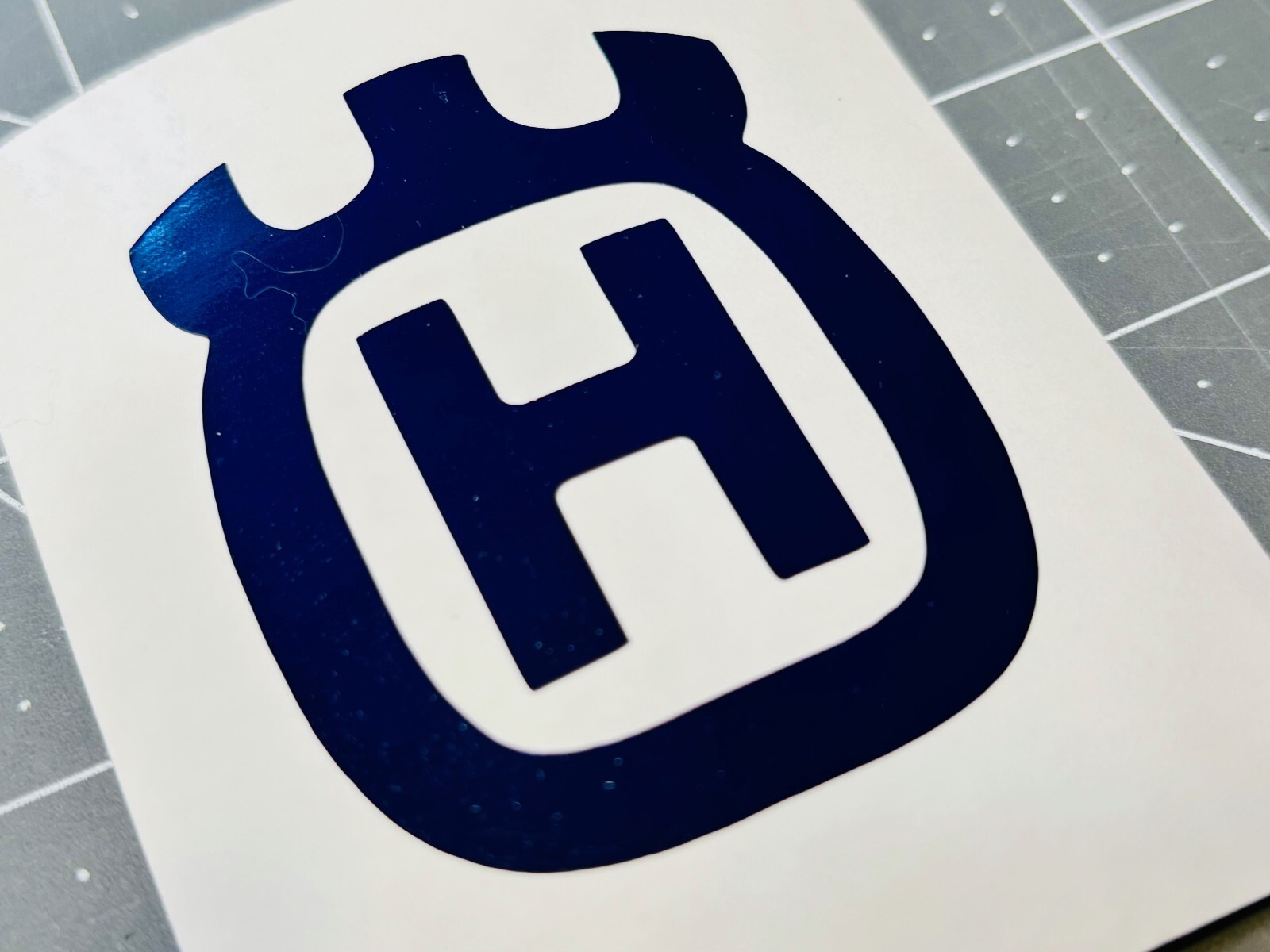 Husqvarna Vinyl Decal (NO TEXT) Many Sizes & Colors - FREE Ship Buy 2 Get 1 FREE