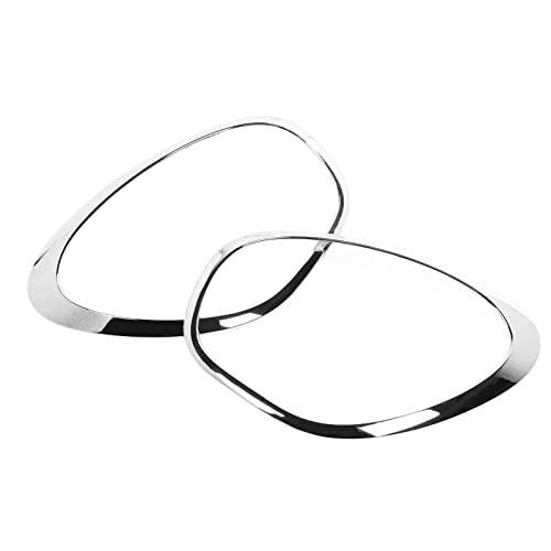 2pcs Headlight Ring Trim Bezel for Cooper R60 Countryman, ABS Chrome Left