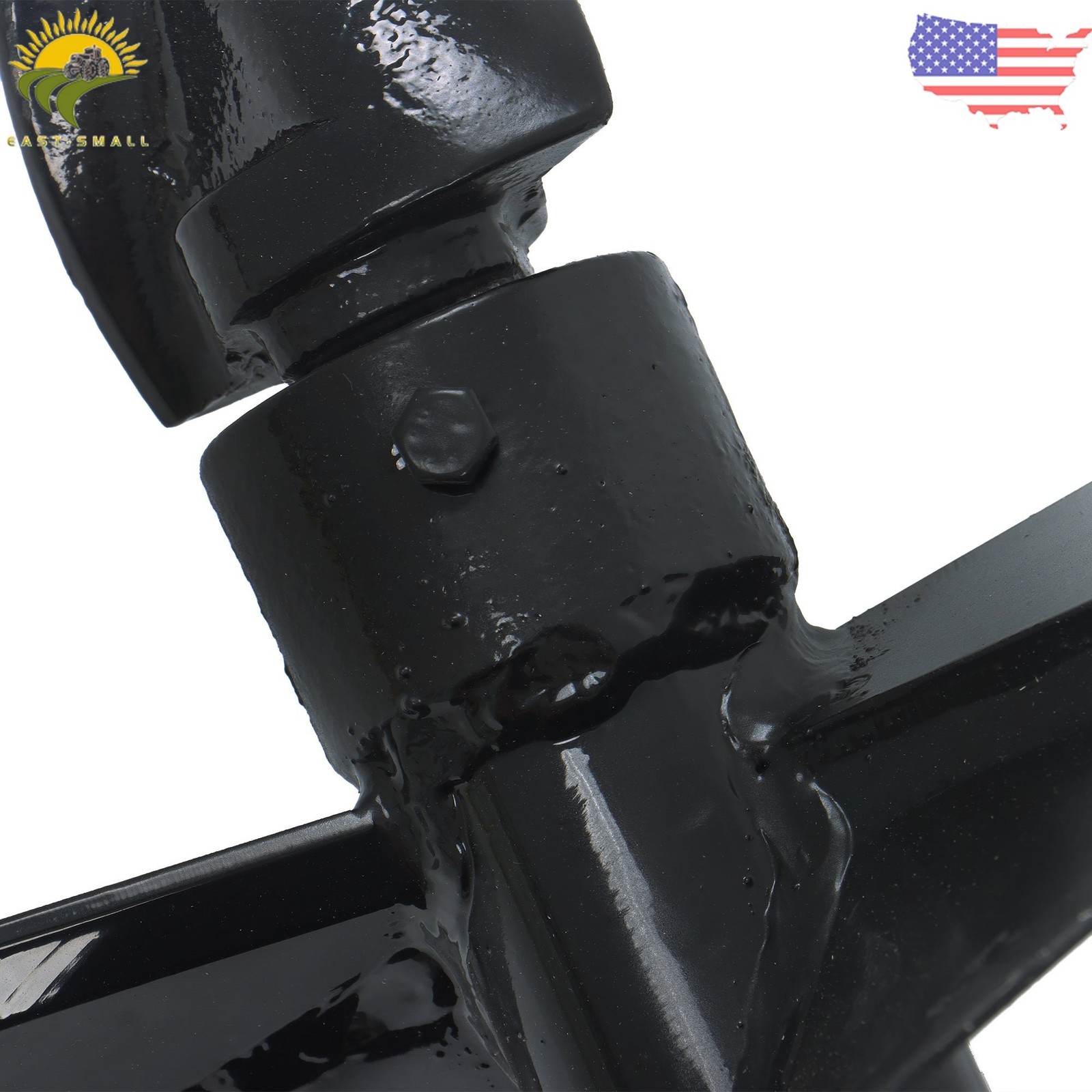 300mm Diameter Auger Drill For 1Ton-1.5Ton Small Digger Mini Excavator 2 pipes