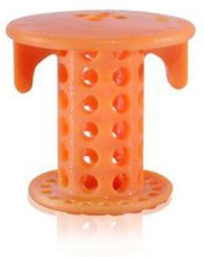 SinkShroom® (Orange) Revolutionary Hair Catcher Drain Protector by TubShroom