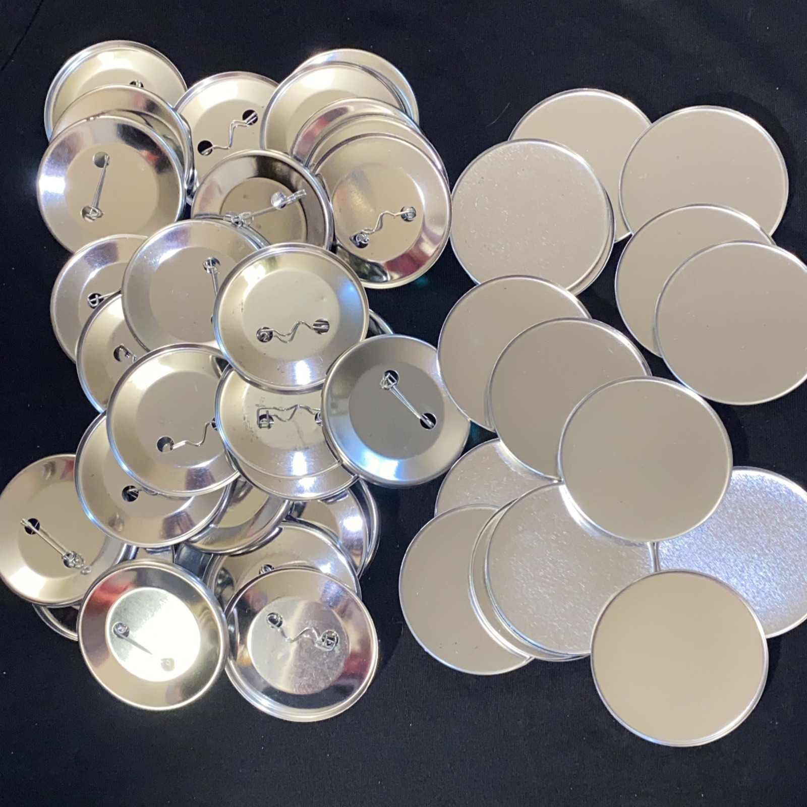 BLANK BUTTON Badge PIN Making Supply LOT Arts Crafts