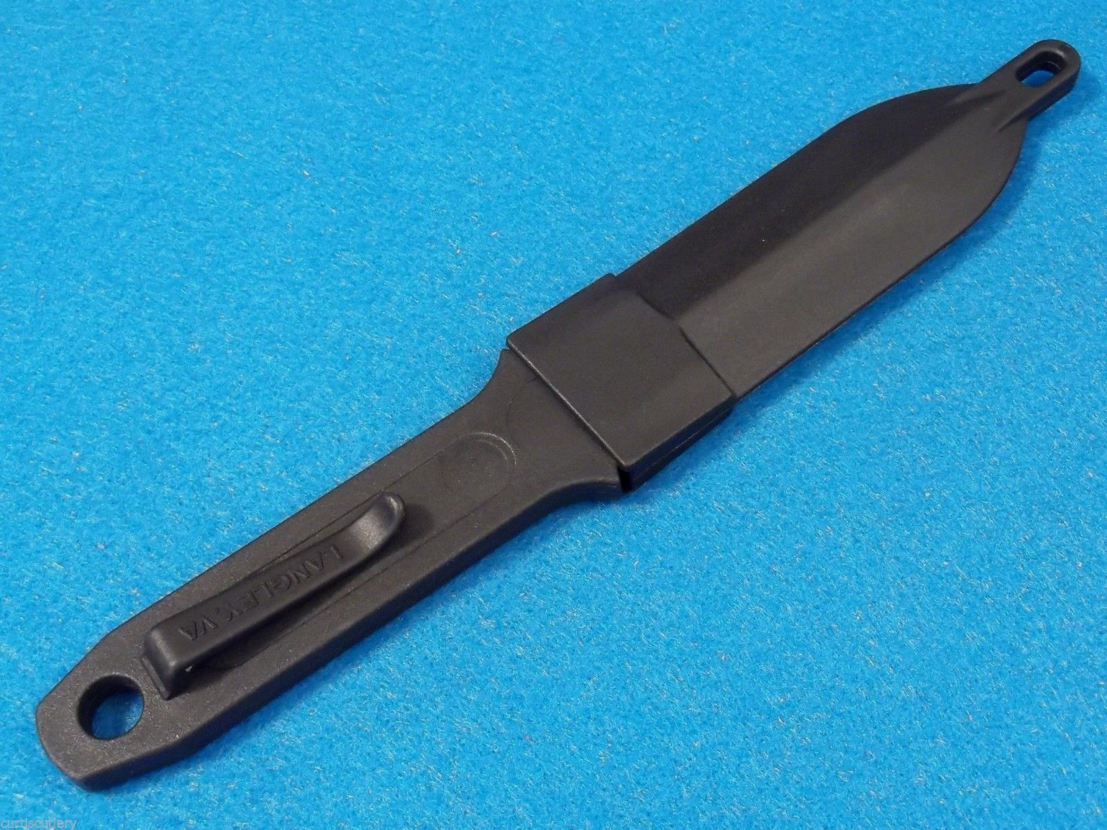 CIA Sticker Neck Knife M4259 non-metal polycarbonate double edge dagger 7"