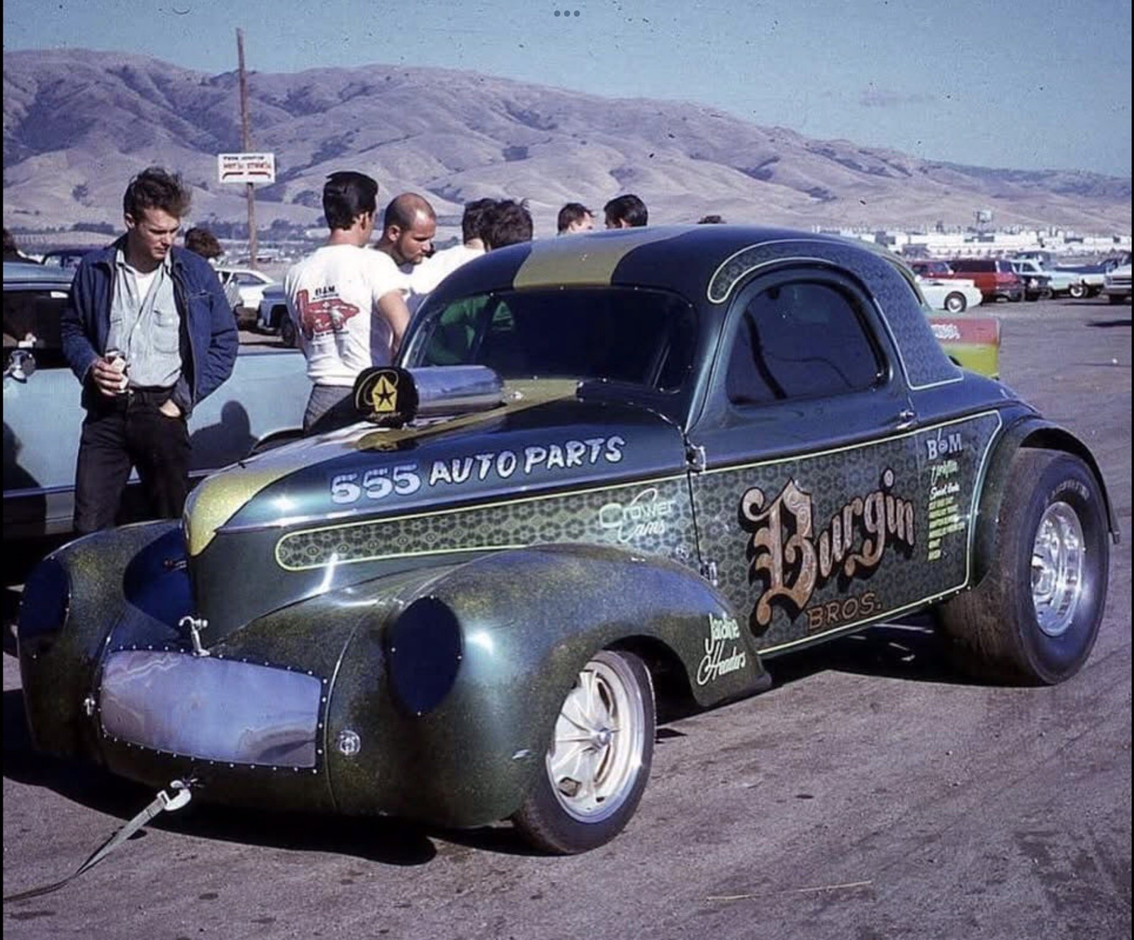Decals - Burgin Bros. ‘41 Willys gasser, nice!