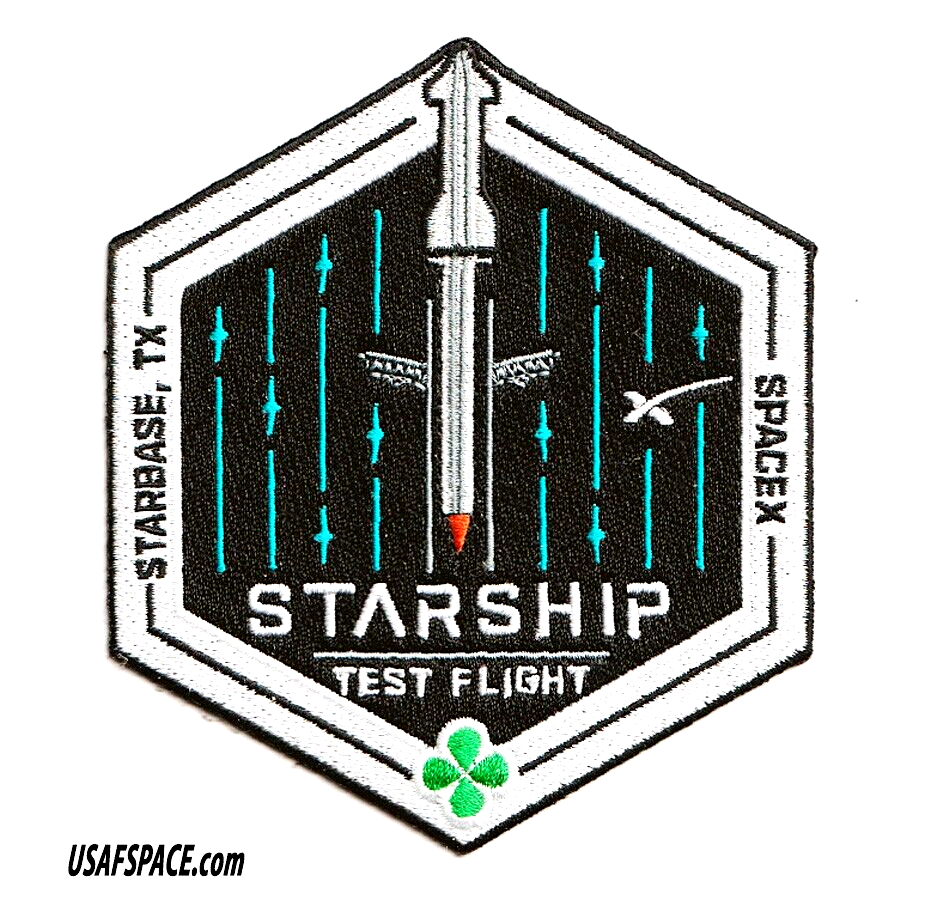 Authentic SPACEX -STARSHIP TEST FLIGHT-SUPER HEAVY- STARBASE, TX- Employee PATCH