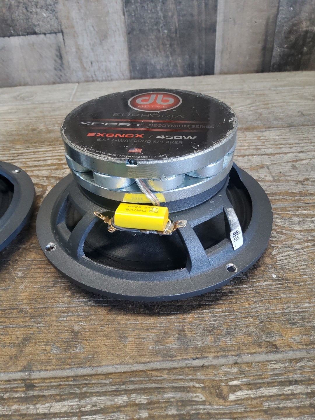 DB Drive Euphoria Xpert Neodymium Series EX6NCX 450W 6.5" 2 Way Loud Speakers