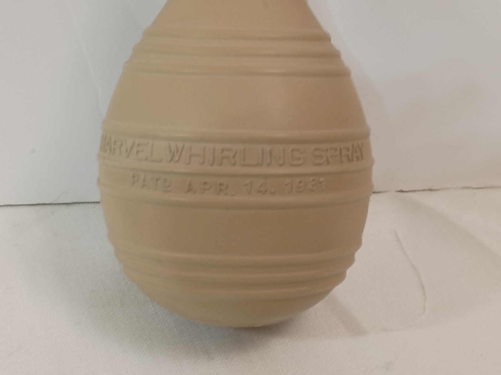 Vintage Marvel Whirling Spray Douche Bulb Syringe.