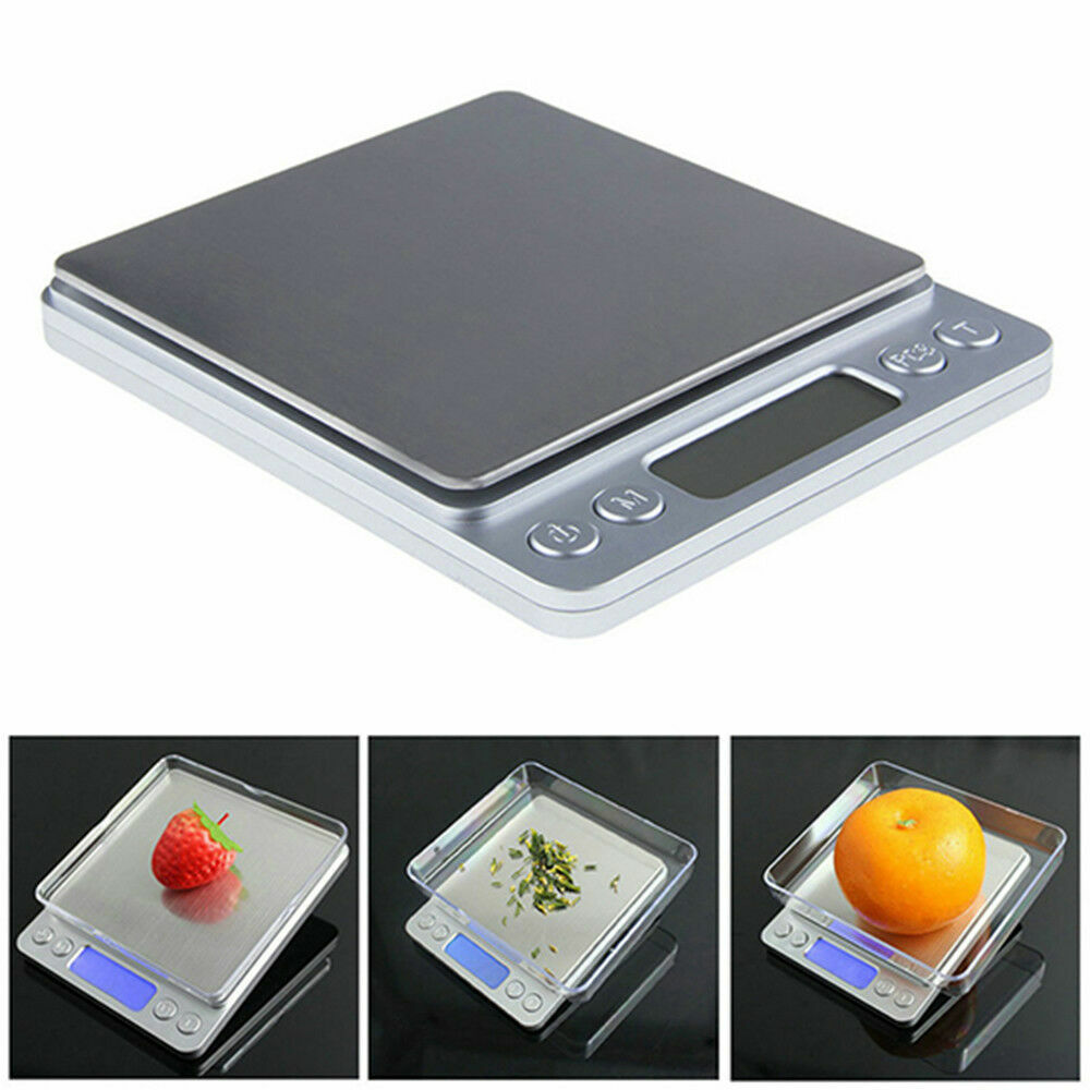 2000g x 0.1g Mini Scale LCD Display Precision Digital Gram Jewelry Scale